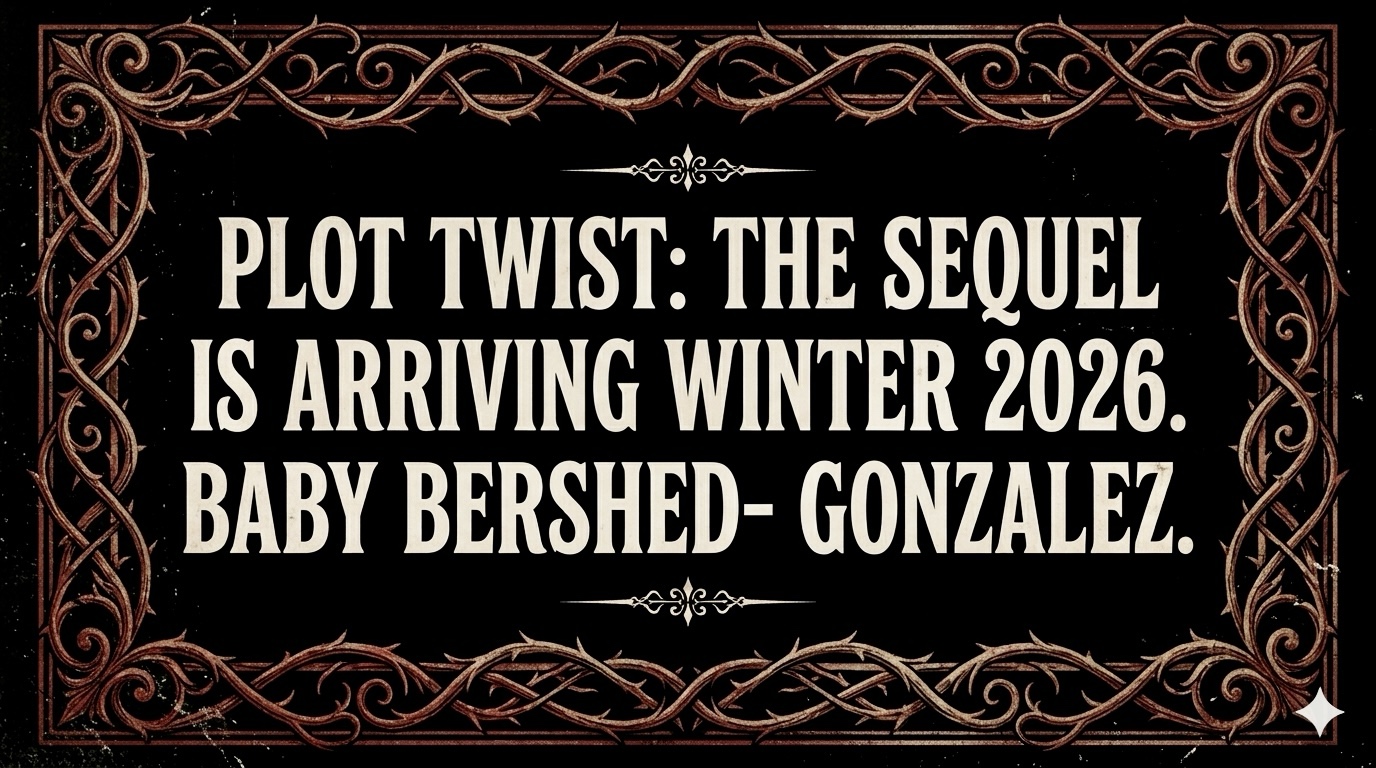 Plot twist title card announcing the sequel arriving winter 2026.
